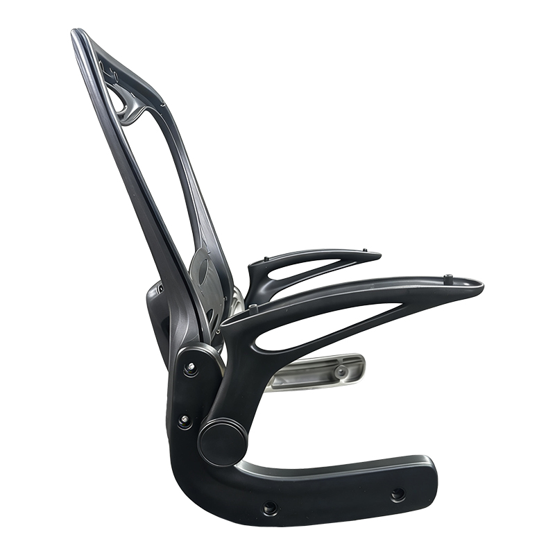 Conjunto de respaldo de silla de malla 506 - Negro / Blanco