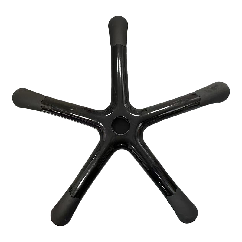 Base de silla de cinco estrellas de acero con recubrimiento en polvo C350 - 350 mm