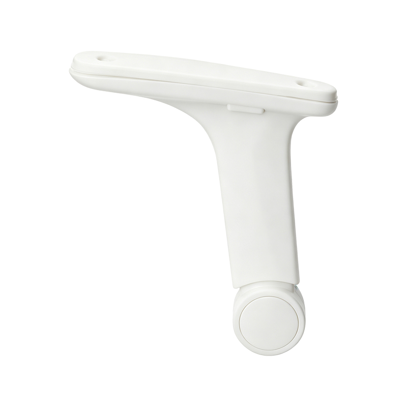 LBT-086 Soporte de reposabrazos de PP para sillas de oficina – Blanco